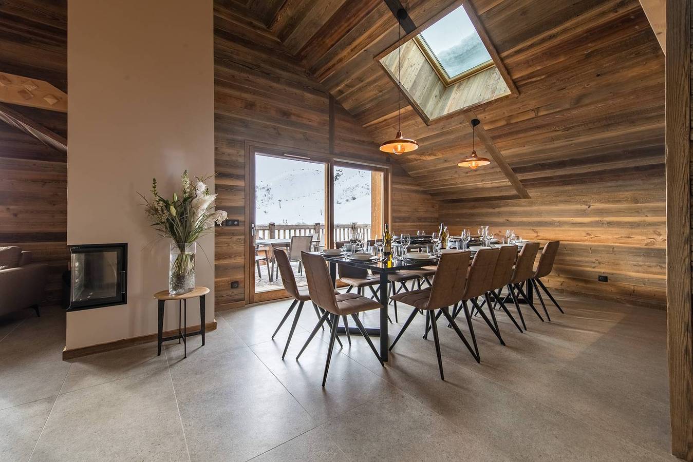 Chalet on the slopes with sauna and home cinema - up to 14 guests in La Toussuire, Fontcouverte-la-Toussuire