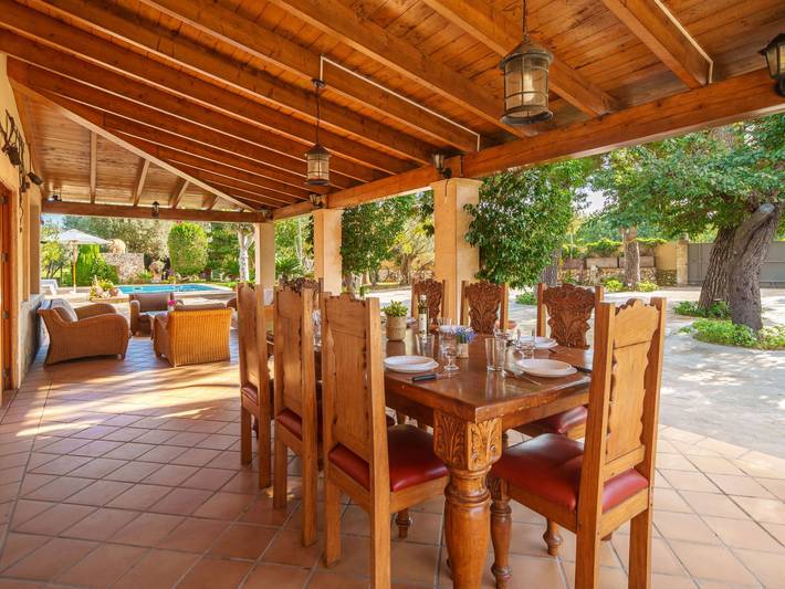 Casa rural para 8 personas, con jardín en Inca - 4