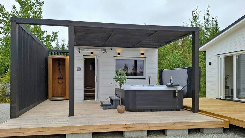 Ferienhaus für 6 Personen, mit Terrasse und Sauna, kinderfreundlich - 1