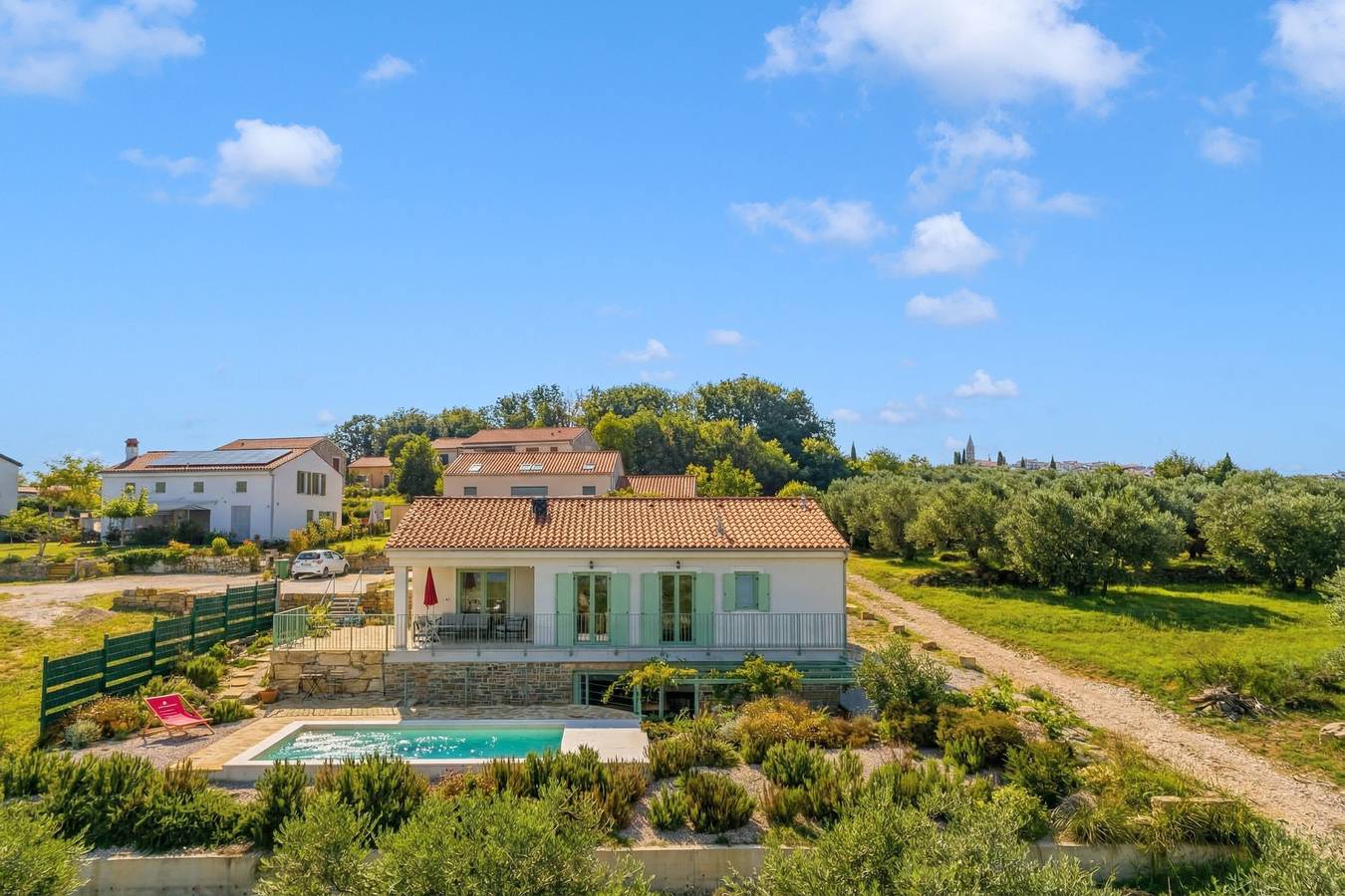 Villa Olivia Pool & Sauna near Portorož in Nova vas nad Dragonjo, Piran