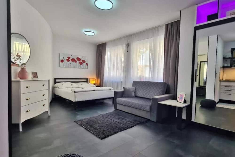 Ganze Wohnung, Modernes cozy Studio für City-und Businessreisende - Apolonialiving in Karlsruhe, Rheinebene