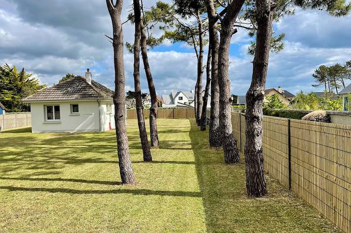Maison de vacances pour 2 personnes, avec jardin à Portbail