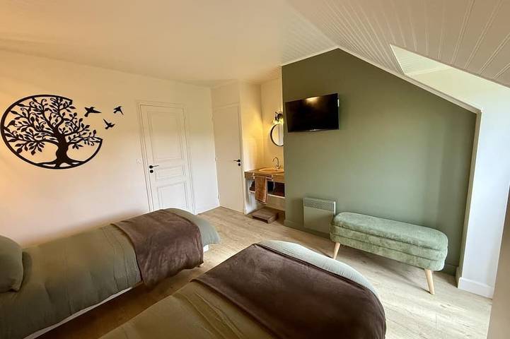 Location de vacances pour 4 personnes, avec terrasse et jardin à Locoal-Mendon - 3