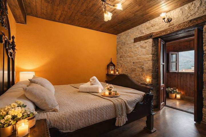 La Congosta - Jacuzzi, fireplace and mountain in Asturias in Teverga, Chaîne Cantabrique