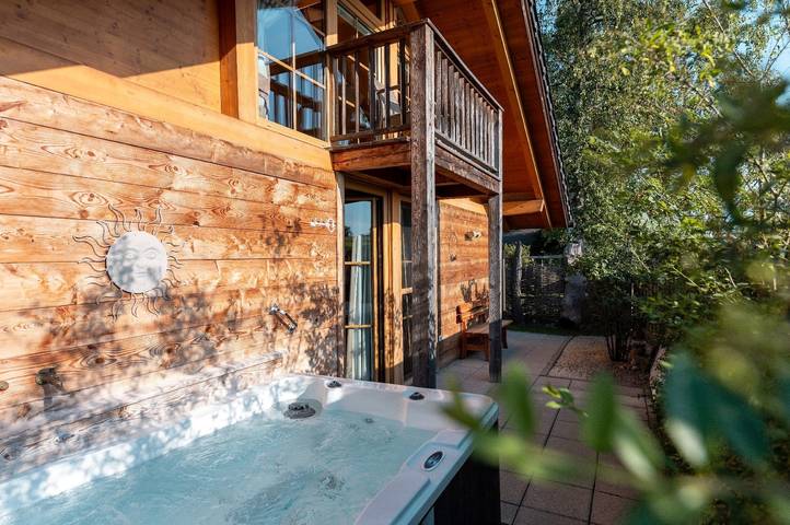 Ferienhaus für 6 Personen, mit Sauna und Whirlpool sowie Garten, mit Haustier im Berchtesgadener Land