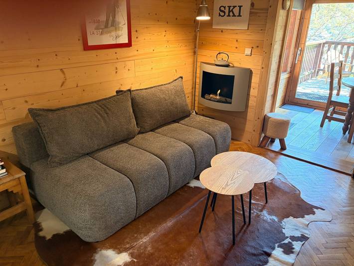 Chalet pour 4 personnes, avec terrasse à Courchevel - 2