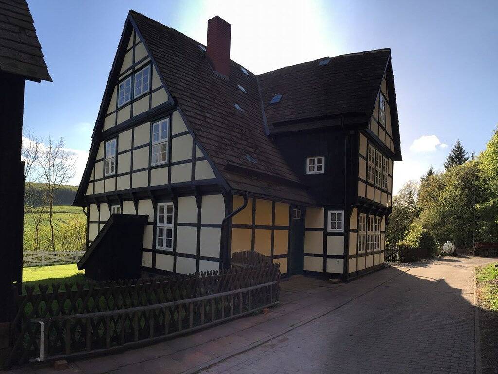Hütte in Kirchbrak mit Barbecue und Wifi in Kirchbrak, Landkreis Holzminden