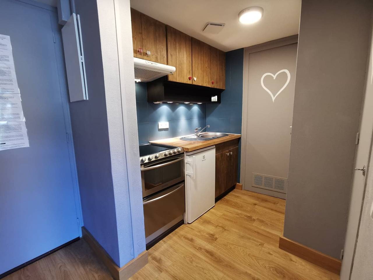 Studio entier, Appartement rénové 4 pers proche des pistes avec balcon et Wifi in Les Gets, Les Portes du Soleil