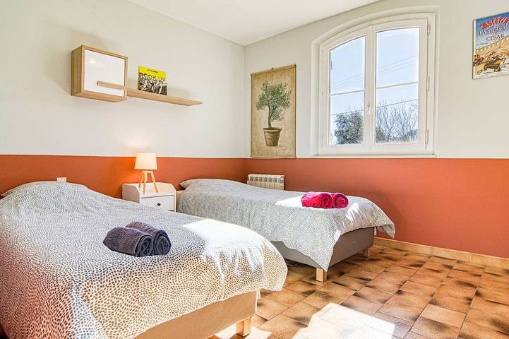 Wunderbares alleinstehendes Ferienhaus für 8 Gäste mit  W-Lan, privatem Pool, Tv und Terrasse in Figanières, Draguignan Region