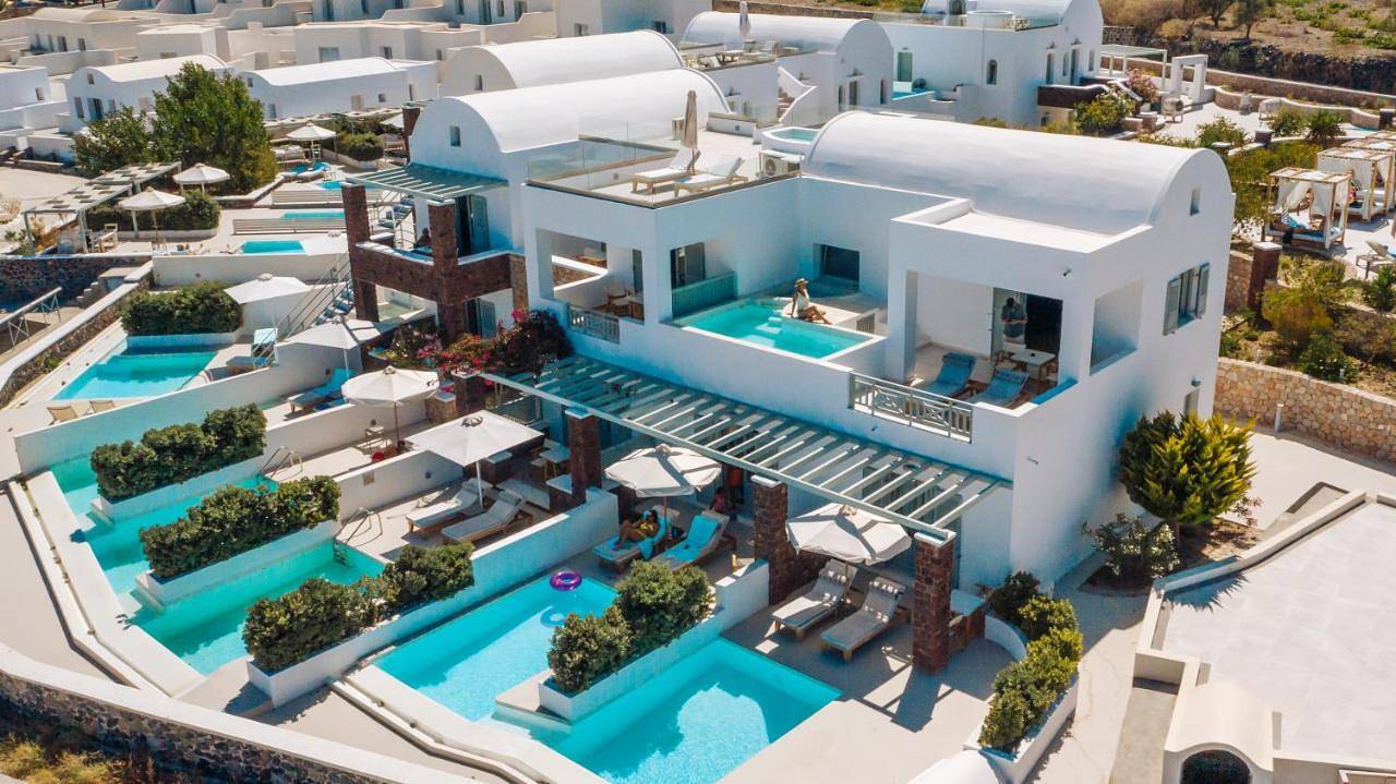 Double Room in Thera, Santorin