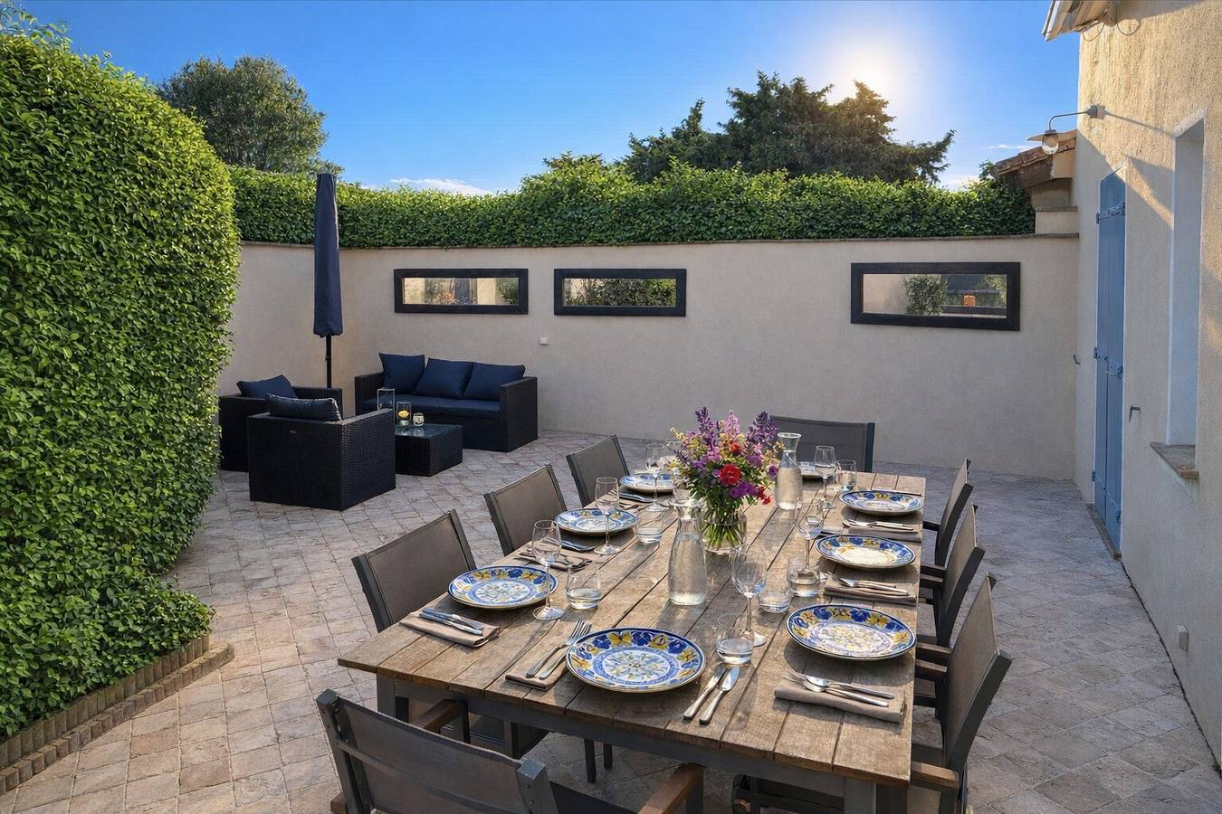 Ferienhaus 'Ferienhaus Grillons' mit Gemeinschaftspool, Wi-Fi und Klimaanlage in Saint-Tropez, Mittelmeerküste (Frankreich)