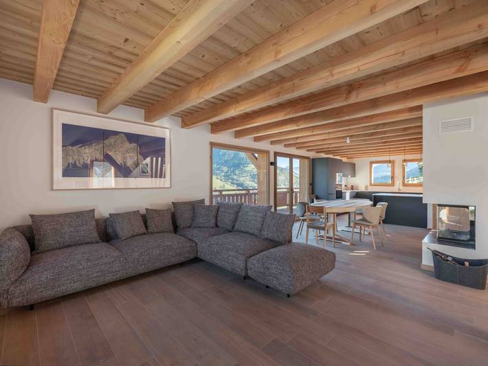 Chalet pour 10 personnes, avec terrasse ainsi que sauna et jardin à Praz-sur-Arly - 3