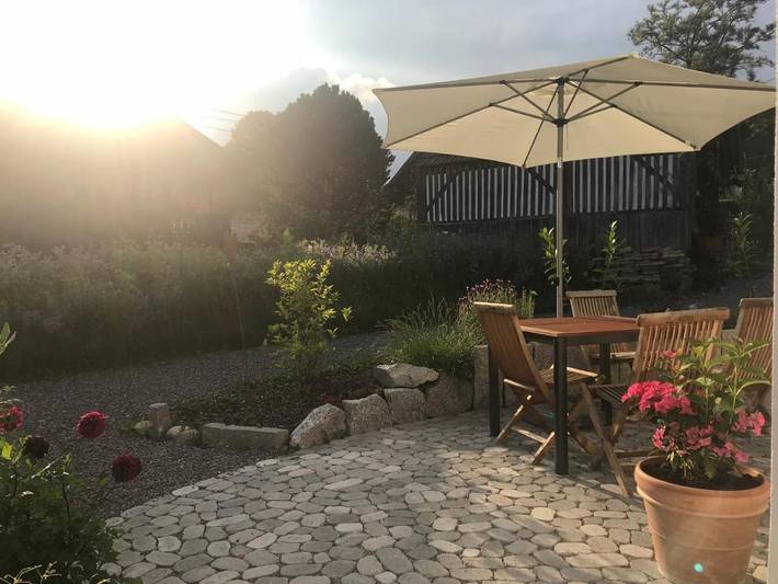 Ferienwohnung für 4 Personen, mit Ausblick und Terrasse, mit Haustier