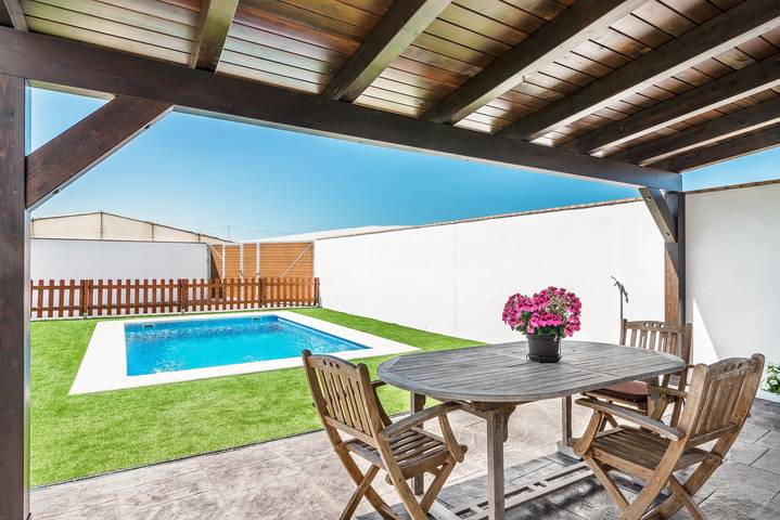 Rustico per 4 persone con giardino in Conil de la Frontera, Costa de la Luz
