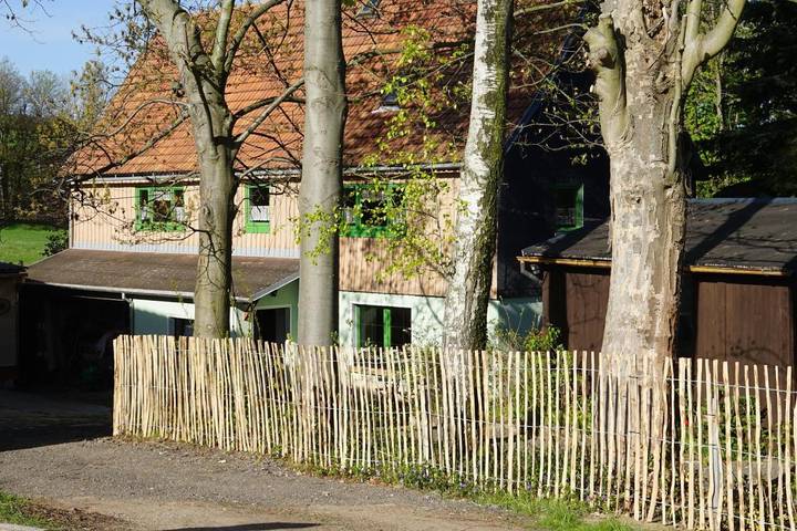 Ferienwohnung für 4 Personen, mit Terrasse und Garten sowie Ausblick in Kirchberg