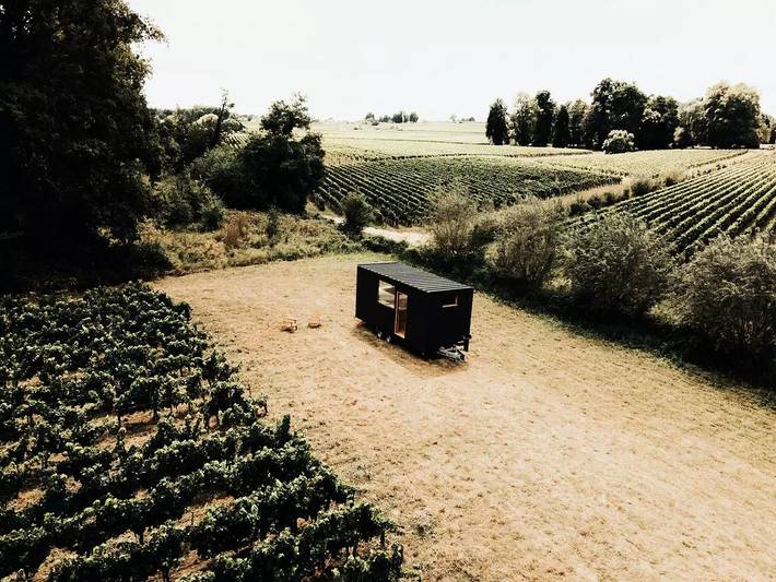 Gîte pour 2 personnes, avec terrasse et vue à Saint-Christophe-des-Bardes