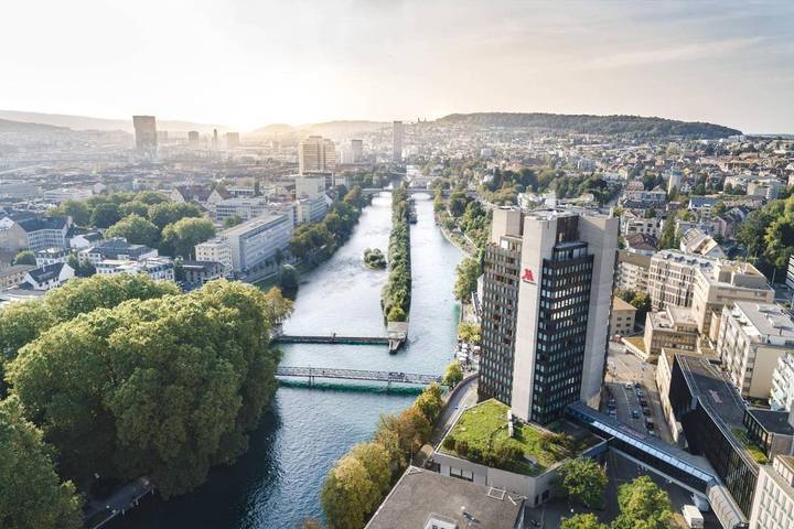 Hotel für 4 Personen, mit Balkon und Sauna sowie Seeblick und Ausblick in Zürich - 3