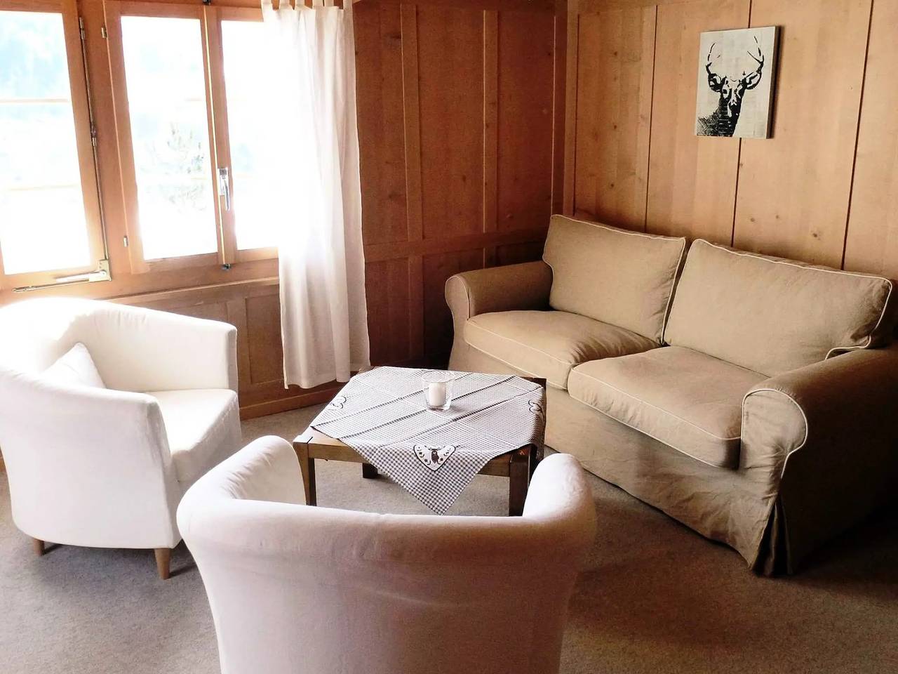Appartement entier, 2 Pièces 5 Personnes in Disentis, Surselva
