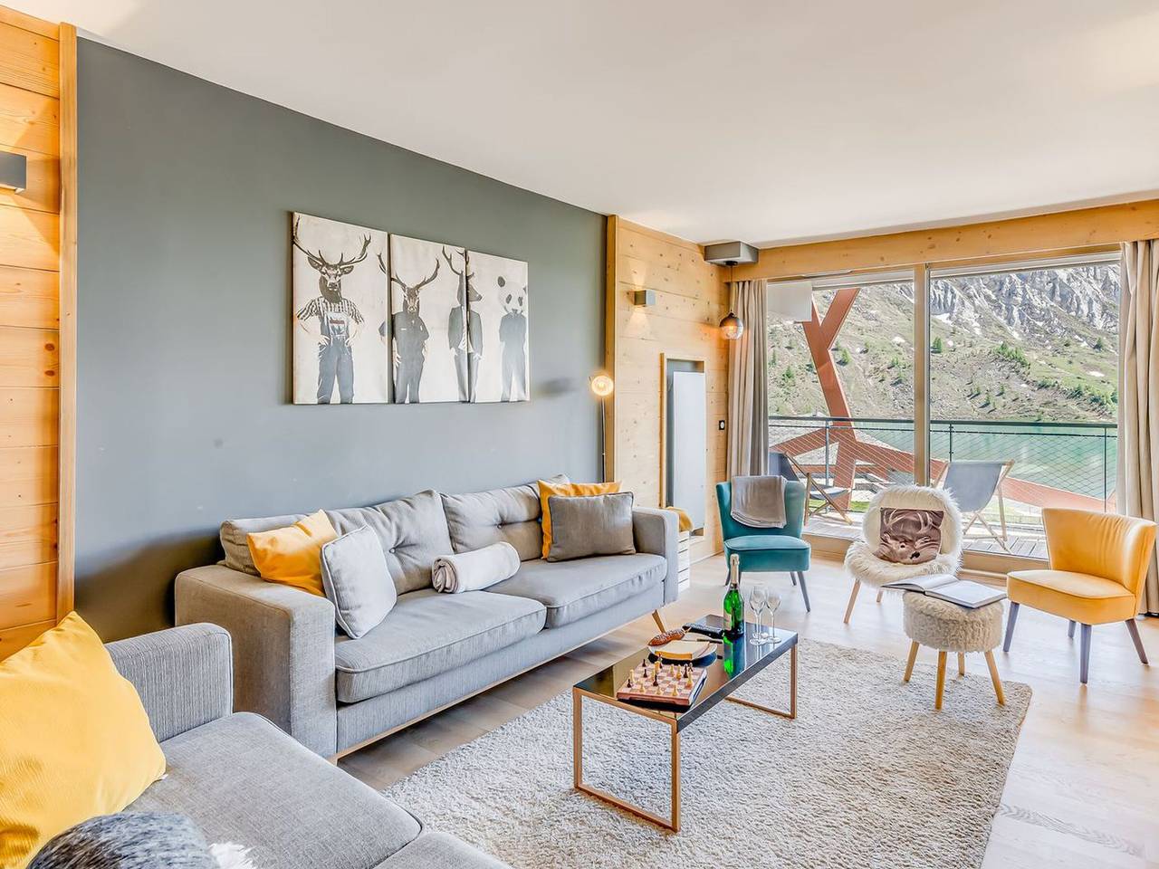 Geheel appartement, Premium Apartment in Tignes - 8 pers, 4 beds, south balcony, lake nearby in Tignes, Massif de la Vanoise
