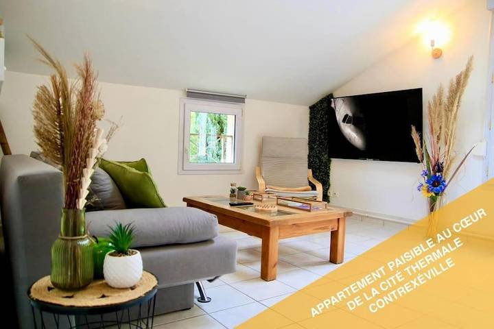 Appartement de vacances pour 4 personnes, avec vue et jardin