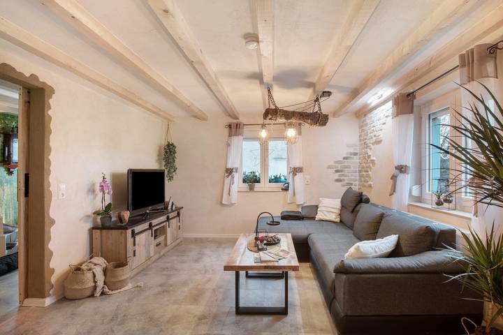 Ferienhaus für 5 Personen, mit Garten