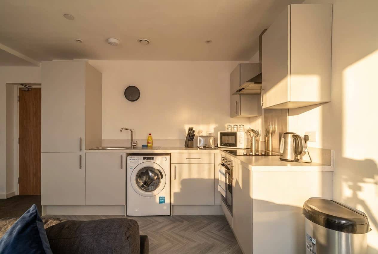 Ganze Wohnung, Cosy & Bright 1 Bedroom Central Preston Apartment in Preston, Lancashire