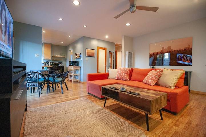 Bungalow für 4 Personen, mit Terrasse und Garten in Los Angeles