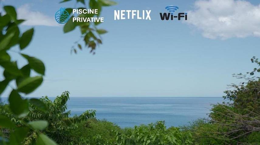 Villa pour 4 personnes, avec vue ainsi que piscine et jardin