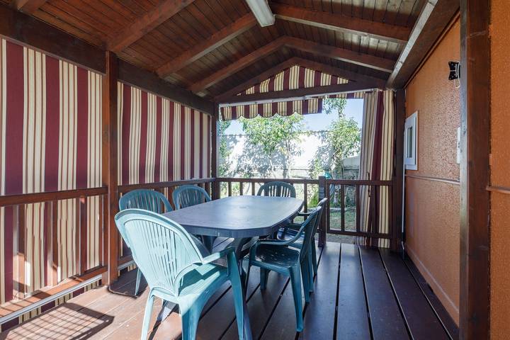 Bungalow para 5 pessoas, com Jardim e Piscina infantil em O Grove
