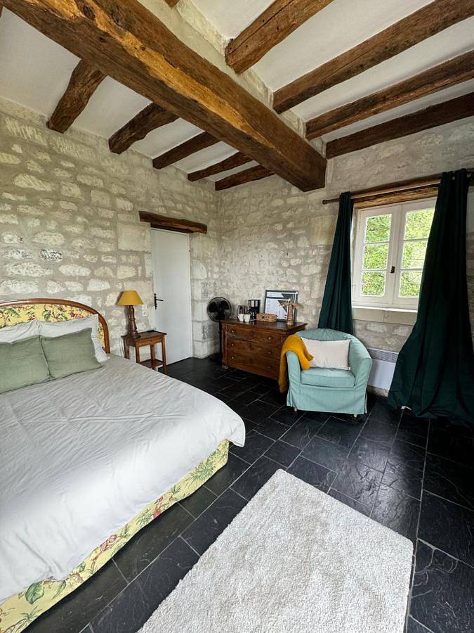 Maison de campagne pour 2 personnes, avec terrasse et vue à Panzoult - 3