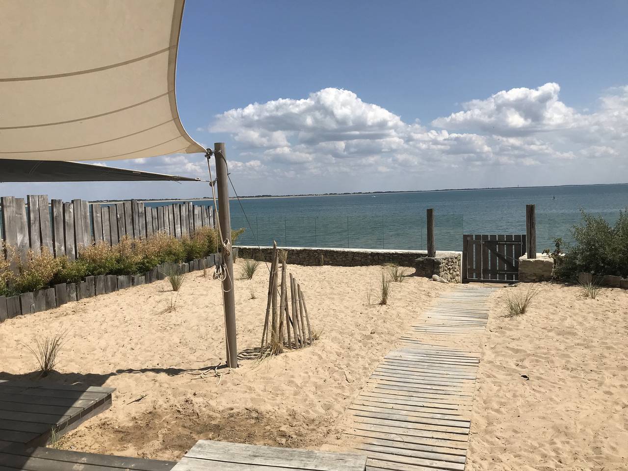 Piscine, vue et accès plage, 6 adultes/2 enfants in La Guérinière, Noirmoutier
