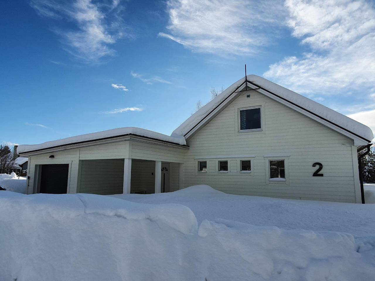 Villa Norrland in Lappland (Schweden)