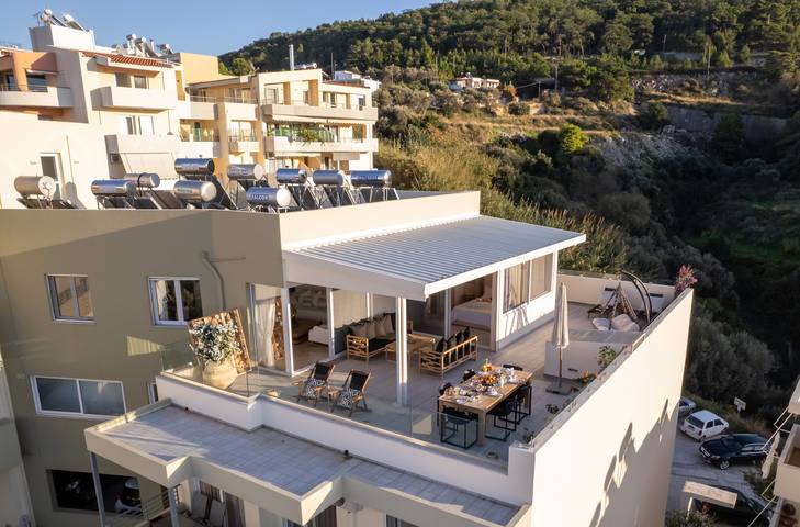 Ferienwohnung für 8 Personen, mit Balkon und Terrasse