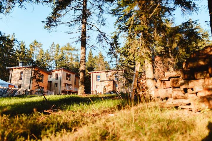 Ferienhaus für 2 Personen, mit Sauna und Balkon sowie Garten