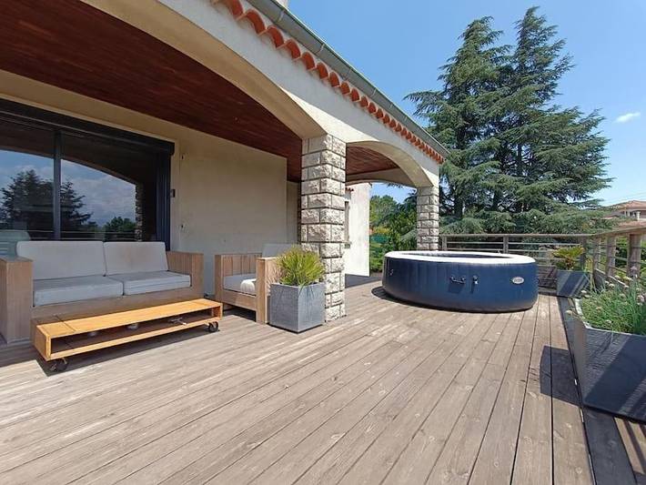 Cottage pour 6 personnes, avec jacuzzi et jardin à Saint-Marcel-lès-Valence