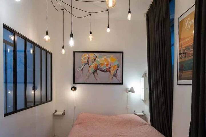 Entire apartment, Le Matisse - cosy studio with parking and terrace in Fourvière, Lyon