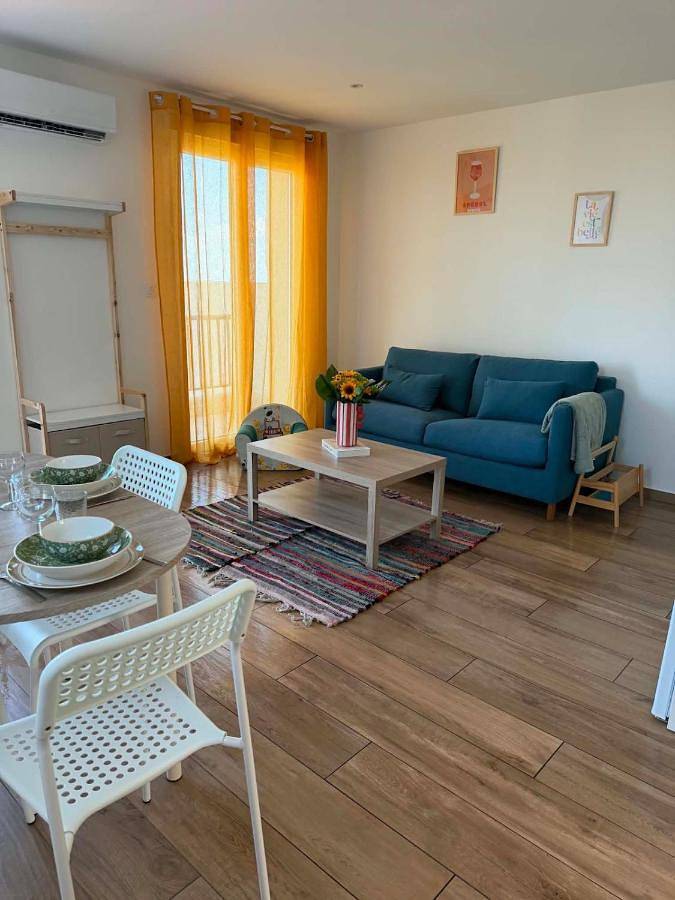 Appartement de vacances pour 4 personnes, avec vue et balcon