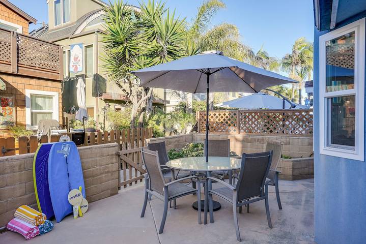 Vacation rental for 6 people, with terrace in Pacific Beach