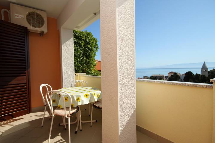 Ferienwohnung für 4 Personen, mit Balkon/Terrasse in Mali Lošinj