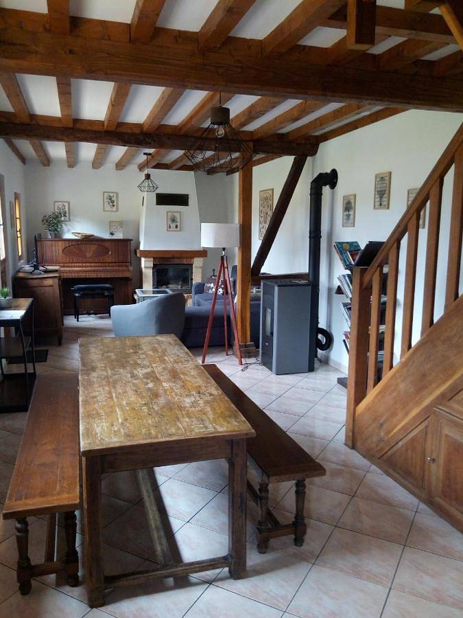 Location de vacances pour 5 personnes, avec jardin à Épreville-en-Lieuvin - 4