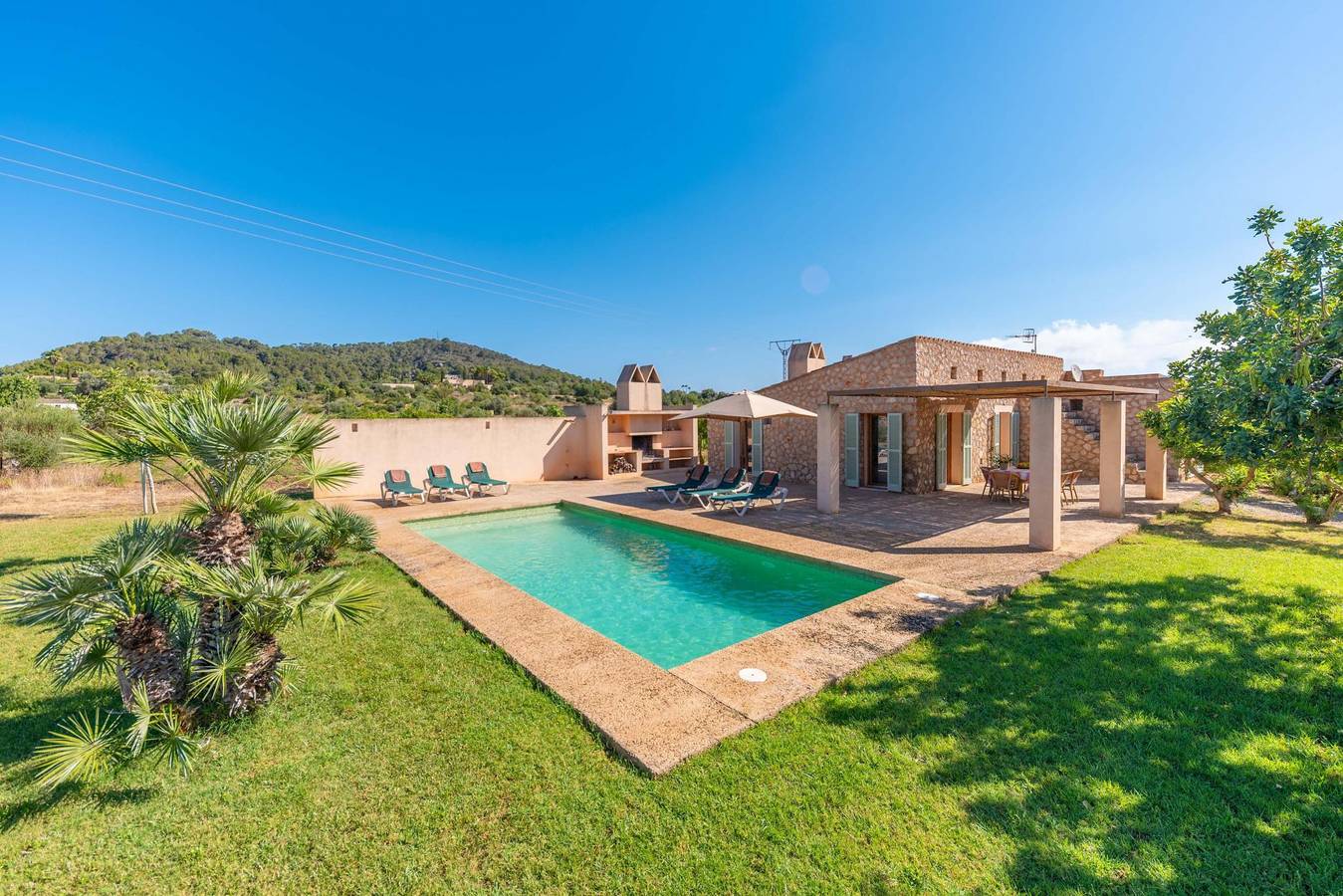 Pedra Viva (Cala Bona) - Wunderschöne Villa mit privatem Pool und kostenlosem Wifi in Son Servera, Mallorca Osten
