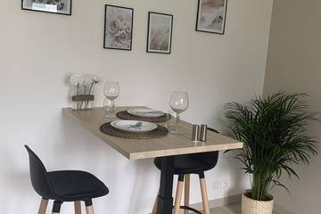 Appartement De Vacances pour 2 Personnes dans Cergy, Val-d'Oise, Photo 3