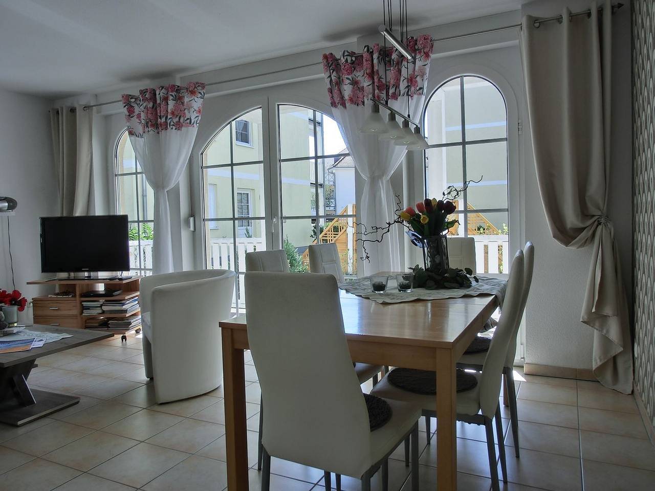 Apartamento entero, 3-Zimmer-Fewo, für 4 Pers. im Eg mit zwei Schlafzimmern in Graal-Müritz, Rostock y sus alrededores