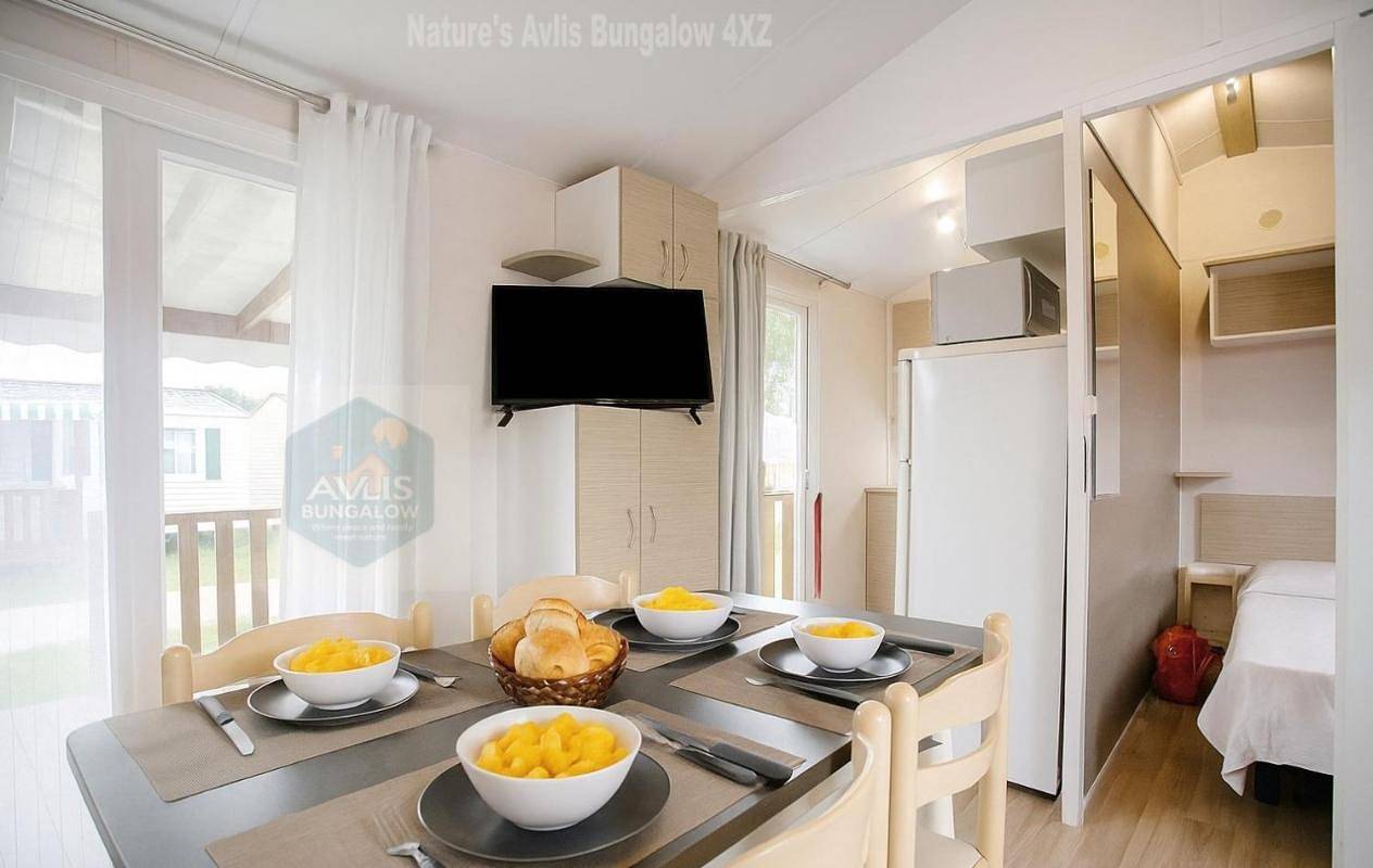 Bungalow para 4 pessoas com varanda/terraço in Leiria distrito