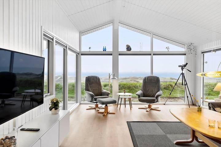 Ferienhaus mit Meerblick für 6 Personen, mit Terrasse und Sauna in Grønhøj Strand - 2