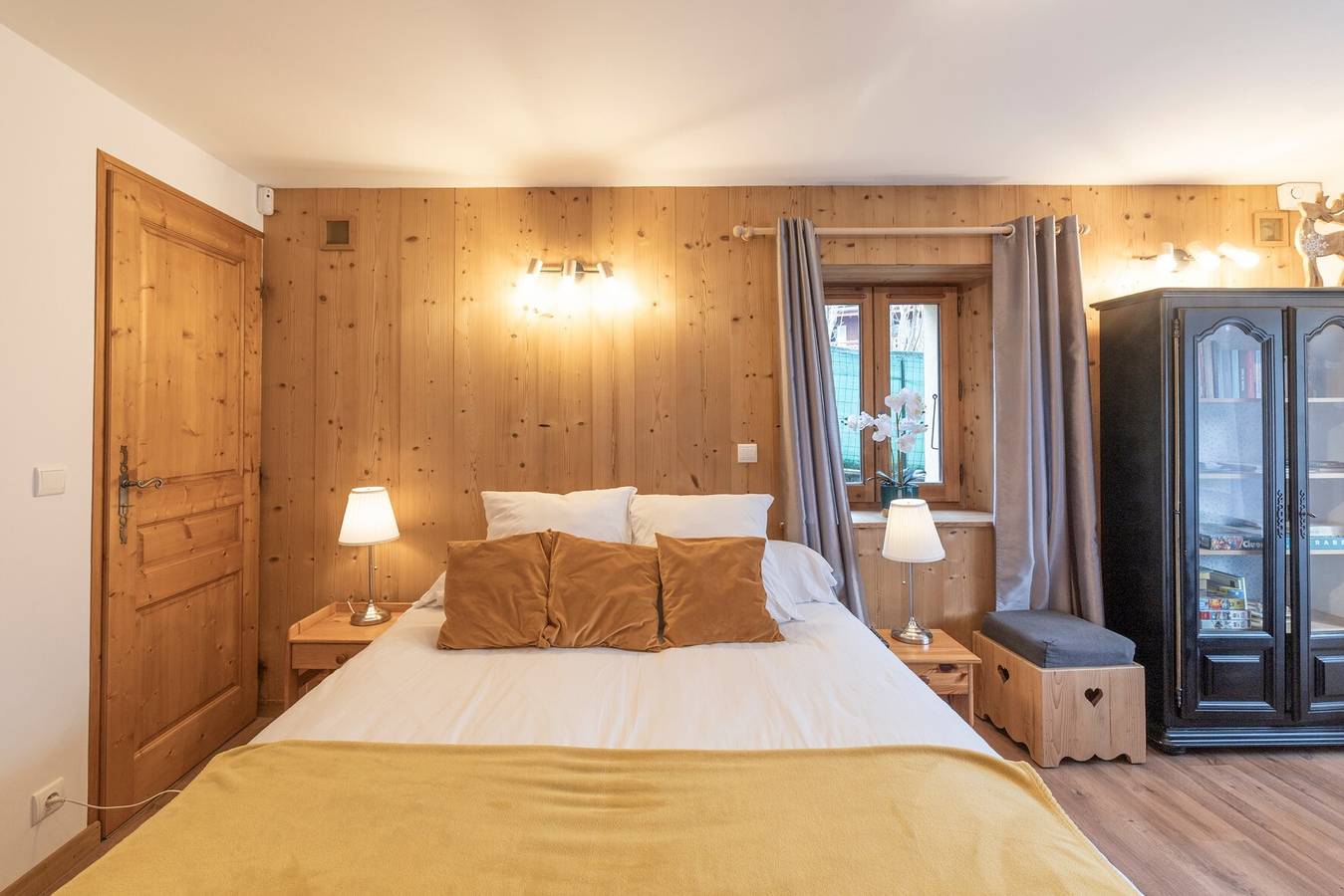 Appartement entier, Appartement « La Tanière » : vue montagne, terrasse et jardin privatifs in Saint-Gervais-les-Bains, Pays du Mont-Blanc