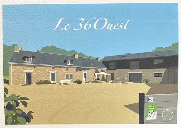 Gîte pour 4 personnes, avec vue et jardin à Pluneret - 2