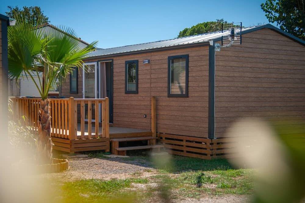 Mobile-home avec terrasse pour 4, cuisine équipée in Marseillan, Côte méditerranéenne (France)