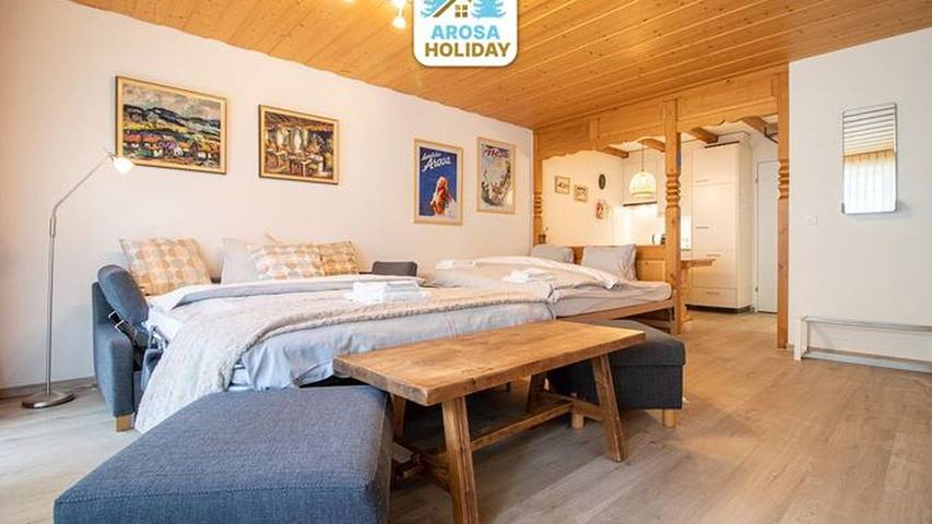 Appartement voor 2 personen, met balkon in Arosa
