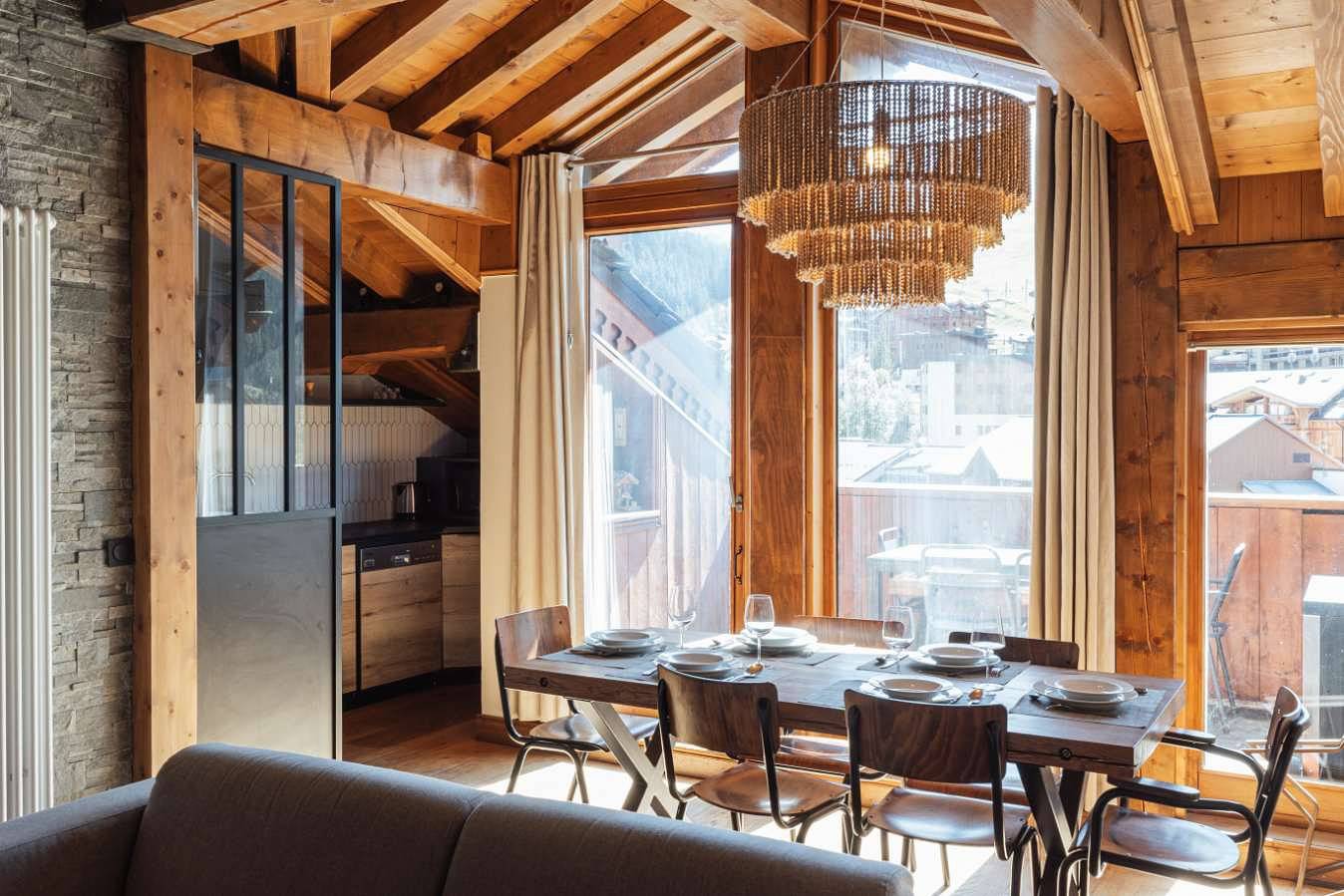 Appartement entier, Ski-in out Duplex with Mountain Views in Courchevel 1650 (Moriond), Saint-Bon-Tarentaise